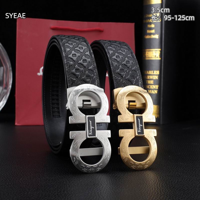 Ferragamo belt自动带 35mmX95-125cm 8L242